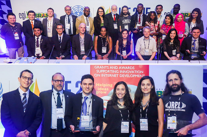 FRIDA Award Winners at the Internet Governance Forum