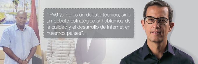 LACNIC se reúne con organizaciones y autoridades de Surinam y Guyana