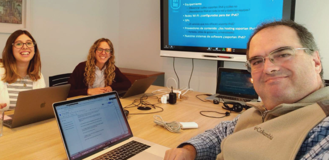 Un trampolín a IPv6: más de  cuatro horas intensas de capacitación