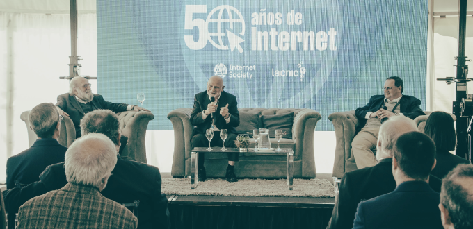 LACNIC festejó los 50 años de Internet