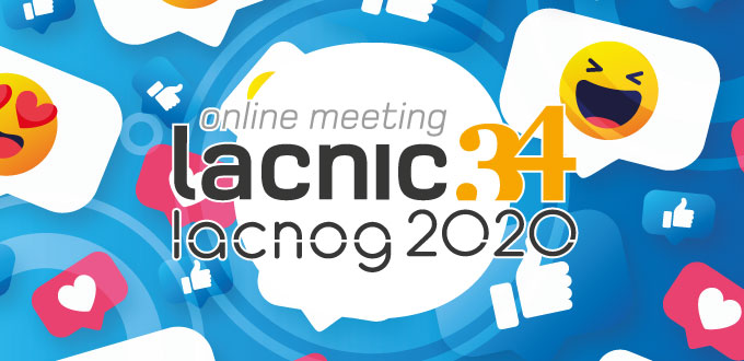 Uma maneira divertida de interagir no #LACNIC34 #LACNOG2020