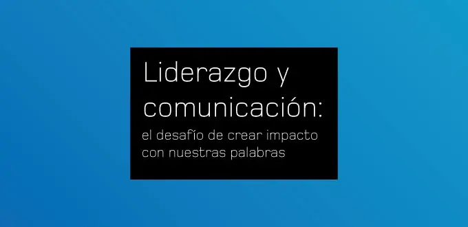 Un taller para crear impacto con las palabras