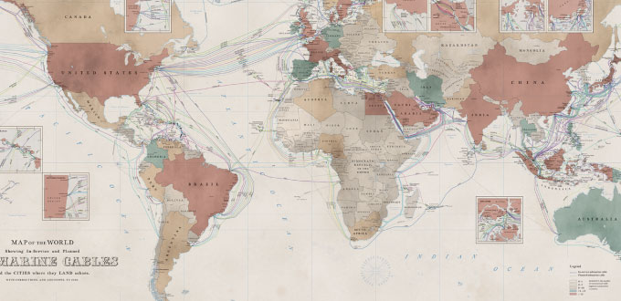 “The World Connects to the Internet Over Subsea Cables”