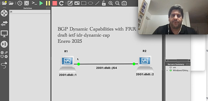 Capacidades dinámicas en BGP